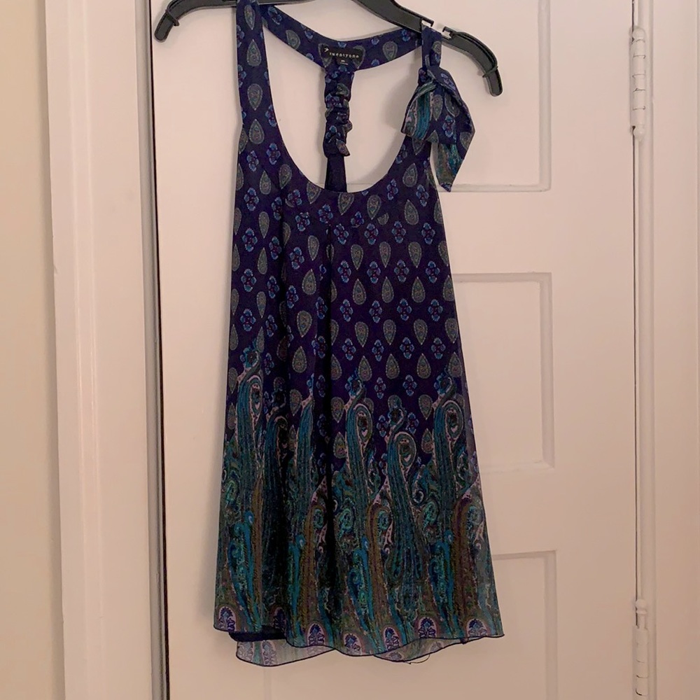 Chiffon sleeveless top